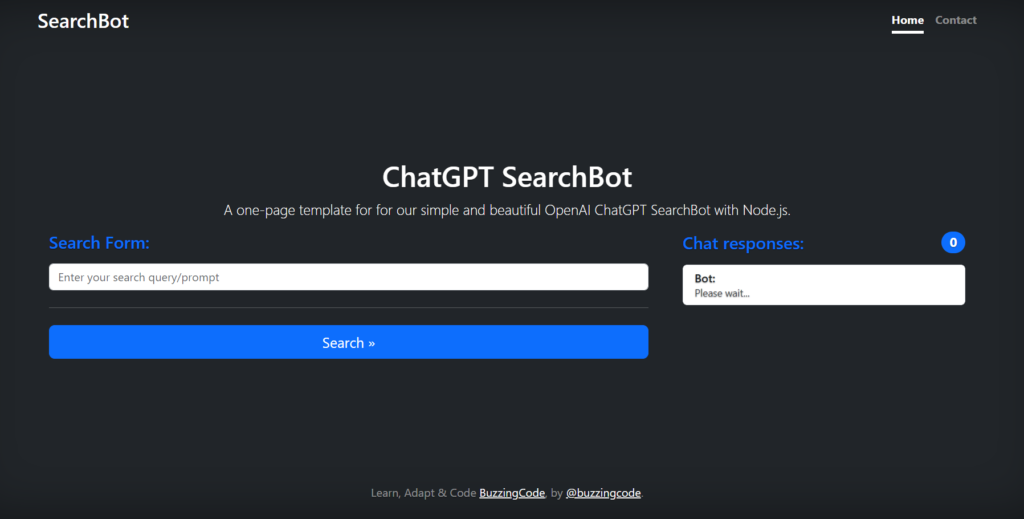 Nodejs-OpenAI-ChatGPT-SearchBot-Sample-App-with-Bootstrap-HTML-CSS